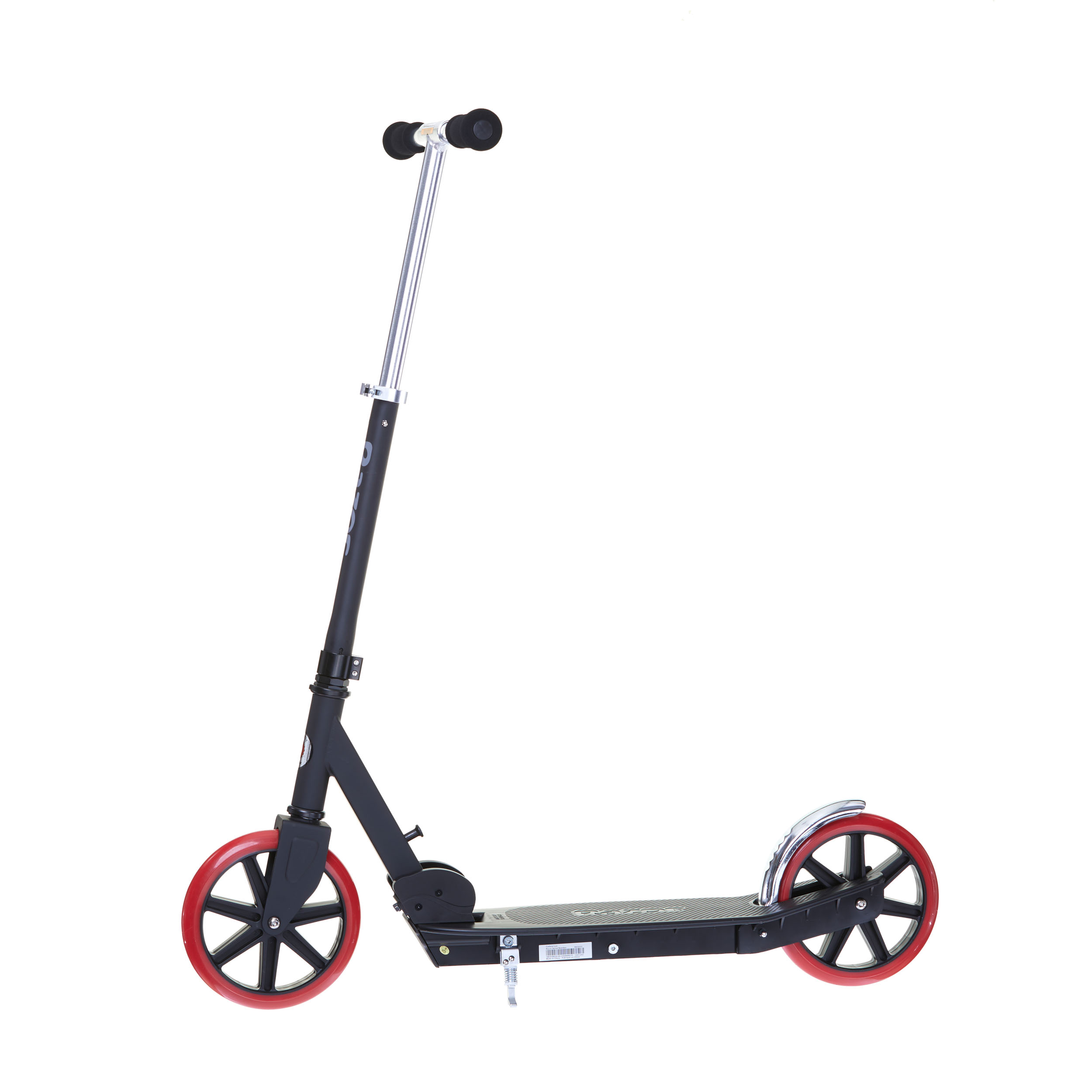 Razor Carbon Lux Kick Scooter - Red/Black, Spoked Large Wheels
