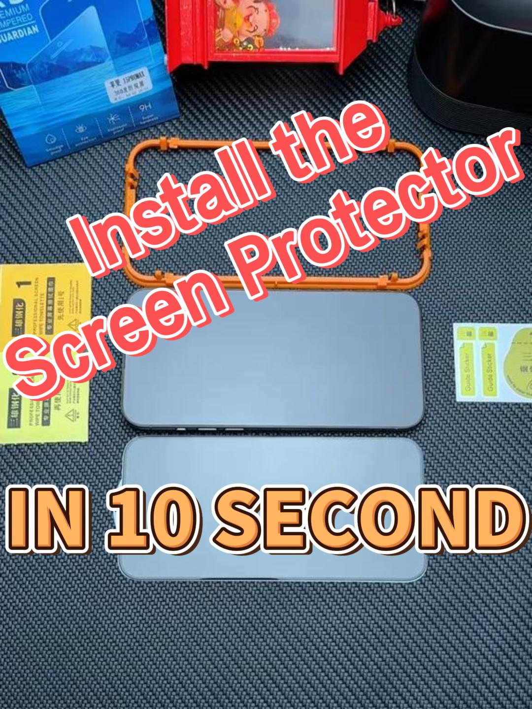 thumbnail video image 2 of 3 Pack Clear Screen Protector for iPhone 16 Pro Max/iPhone 17 Pro Max, Shatterproof Tempered Glass Film 6.9" with Easy Installation Tool, 2 of 8