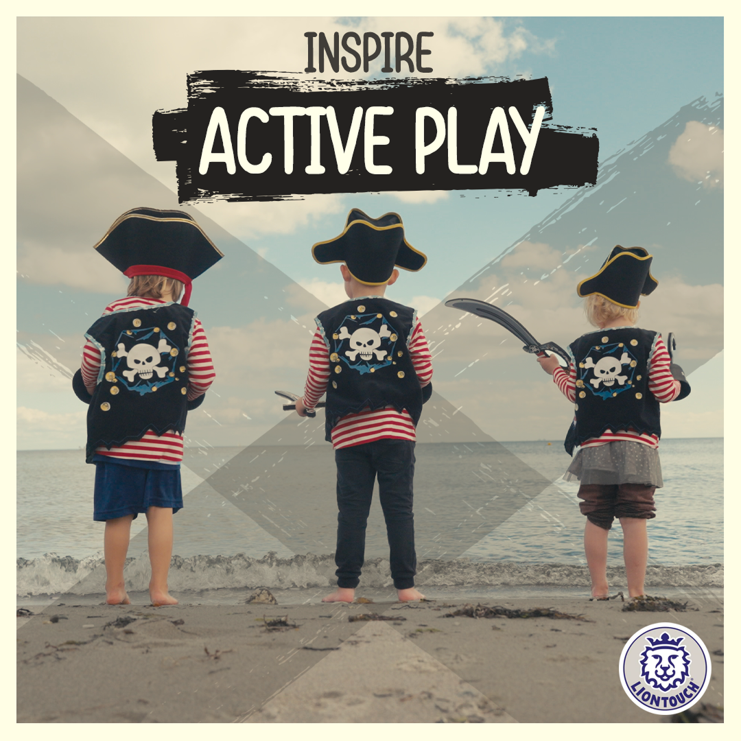 thumbnail video image 2 of Liontouch - Pirate Sabre - Captain Red Stripe - Age 3-8 Years | Cutlass-Like Foam Sword For Kids, 2 of 6