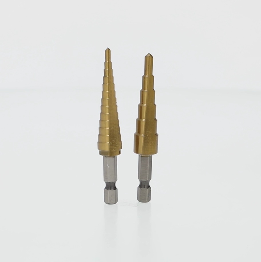 2stepTG80グラム Hyper Tough 2-Piece Titanium Coated Step Drill Bits - Walmart.com