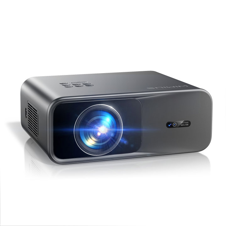 thumbnail video image 2 of WiMiUS 4K Google TV Projector, 400 Lumens, Dolby Audio, Auto Focus & Auto Keystone Correction, Smart Screen Alignment, 2 of 8