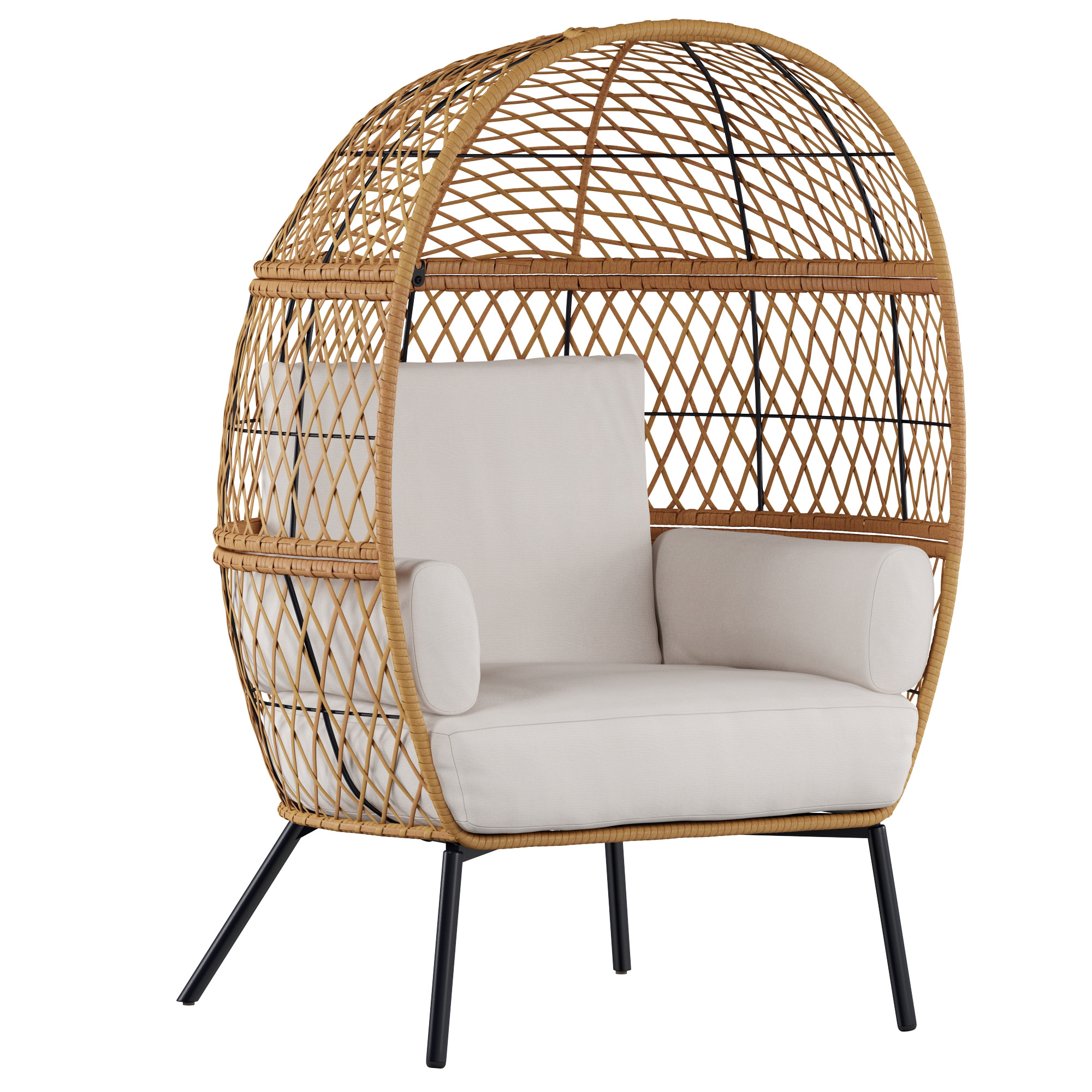 walmart rattan egg chair