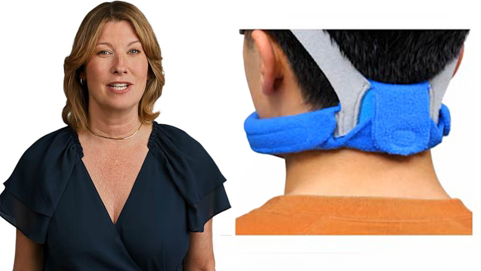 Aveen CPAP Neck Pad, Compatible with Most BiPAP/CPAP Headgears, Soft ...