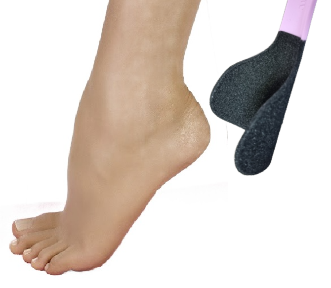 thumbnail video image 2 of Shappy File 360 Coarse Grit X-Large Foot Rasp Scrubber, All Sided, Wet - Dry. Even Between Your Toes, 2 of 8