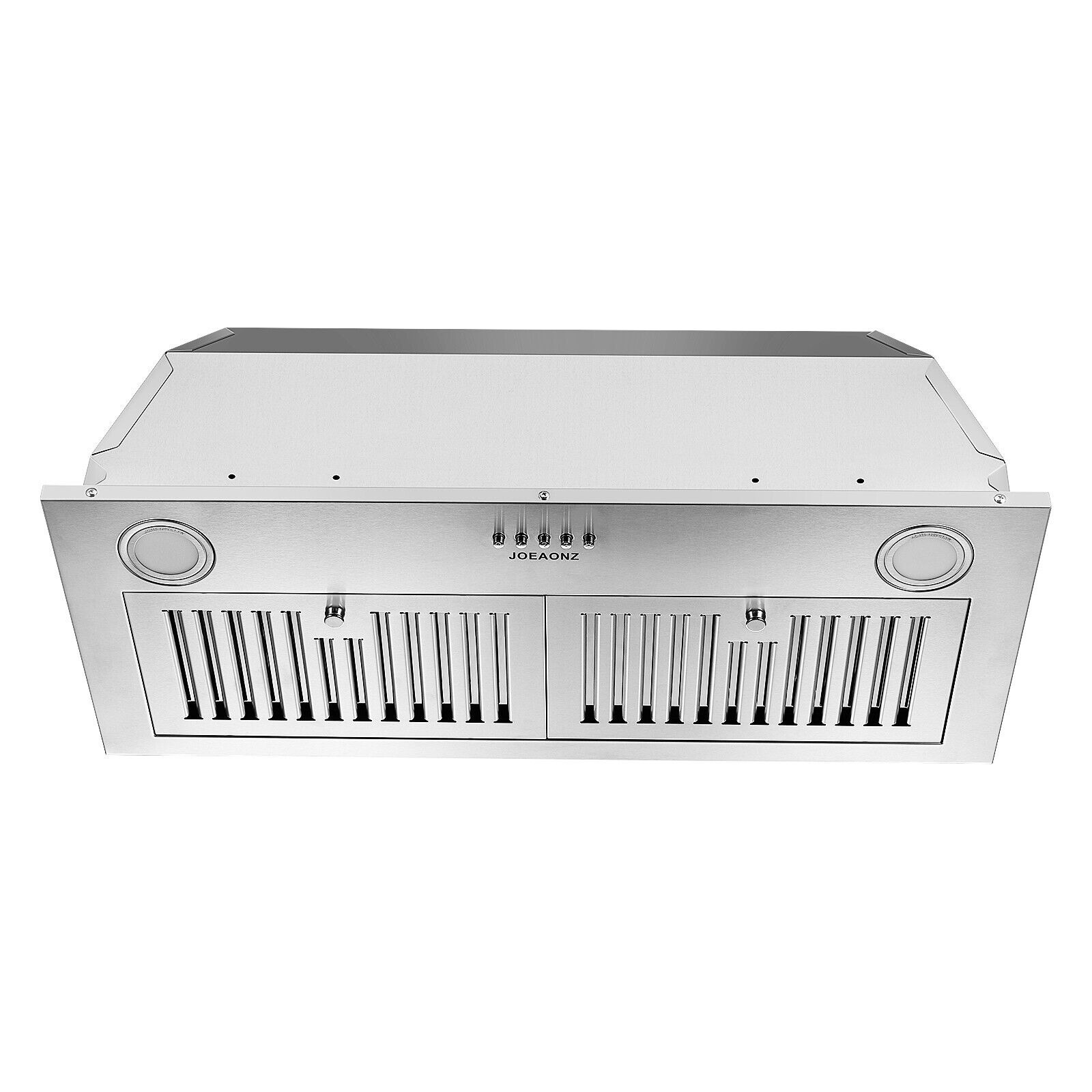 thumbnail video image 2 of 30 inch Built-in Range Hood 600CFM 120V-Stainless with LED Lights & Dishwasher-Safe Filter, 2 of 10