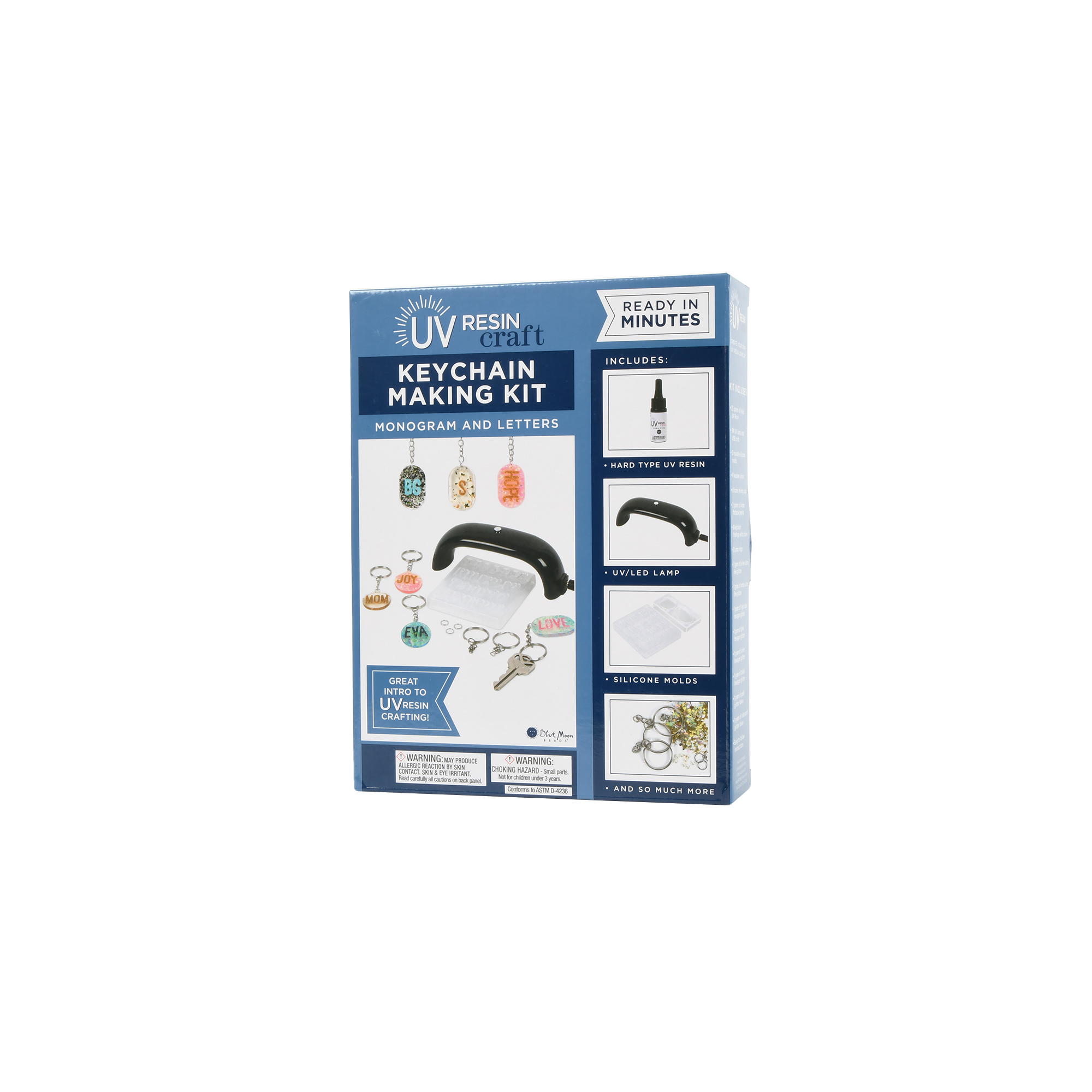 UV ResinCraft Keychain Kit