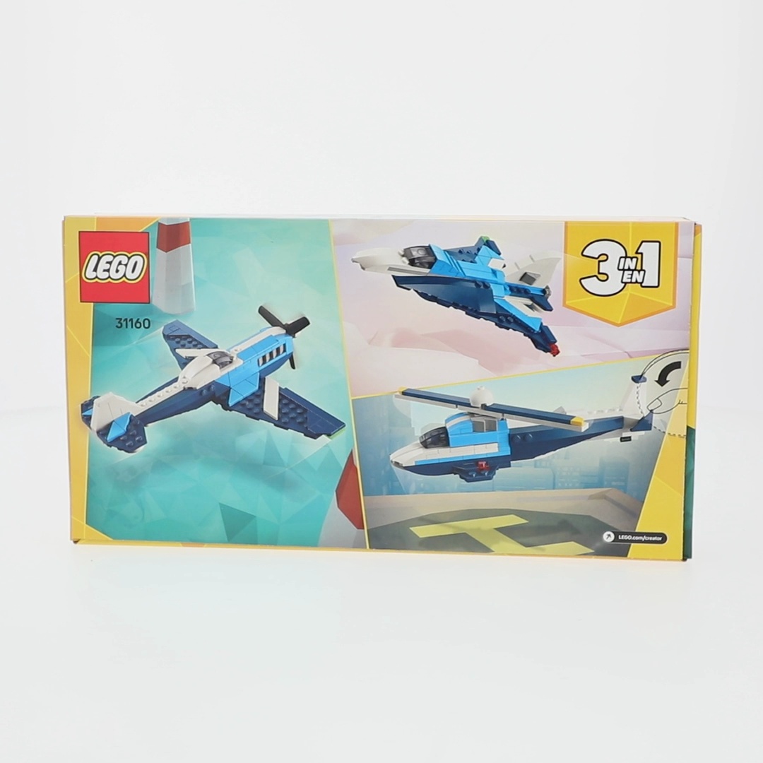 LEGO 3in1 Race Plane | Kids building sets for hotels - Walmart