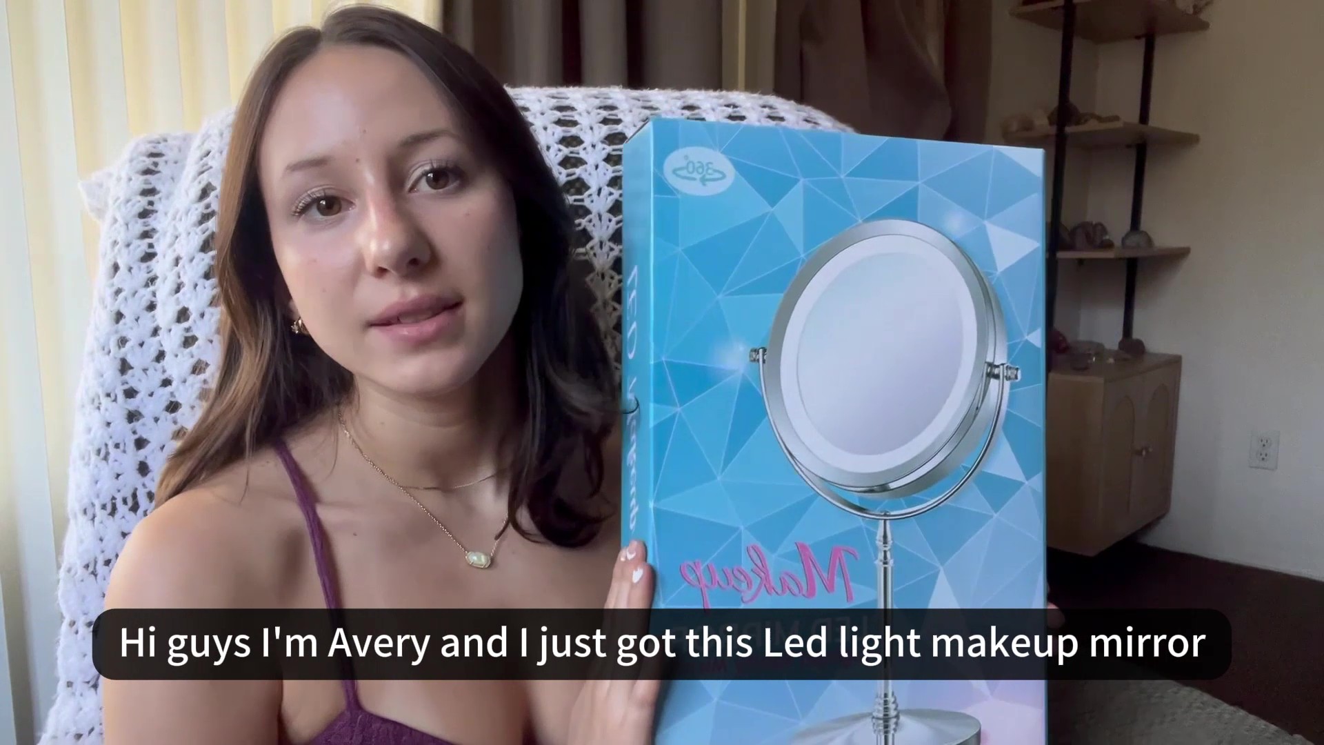 thumbnail video image 2 of B Beauty Planet 20X Lighted Magnifying Makeup Mirror, Double Sided Makeup Mirror with 20X/1X Magnification, 360°Rotation, 3 Colors Brightness Adjustable Vanity Mirror with 42 LEDs, 2000mAh, 2 of 14