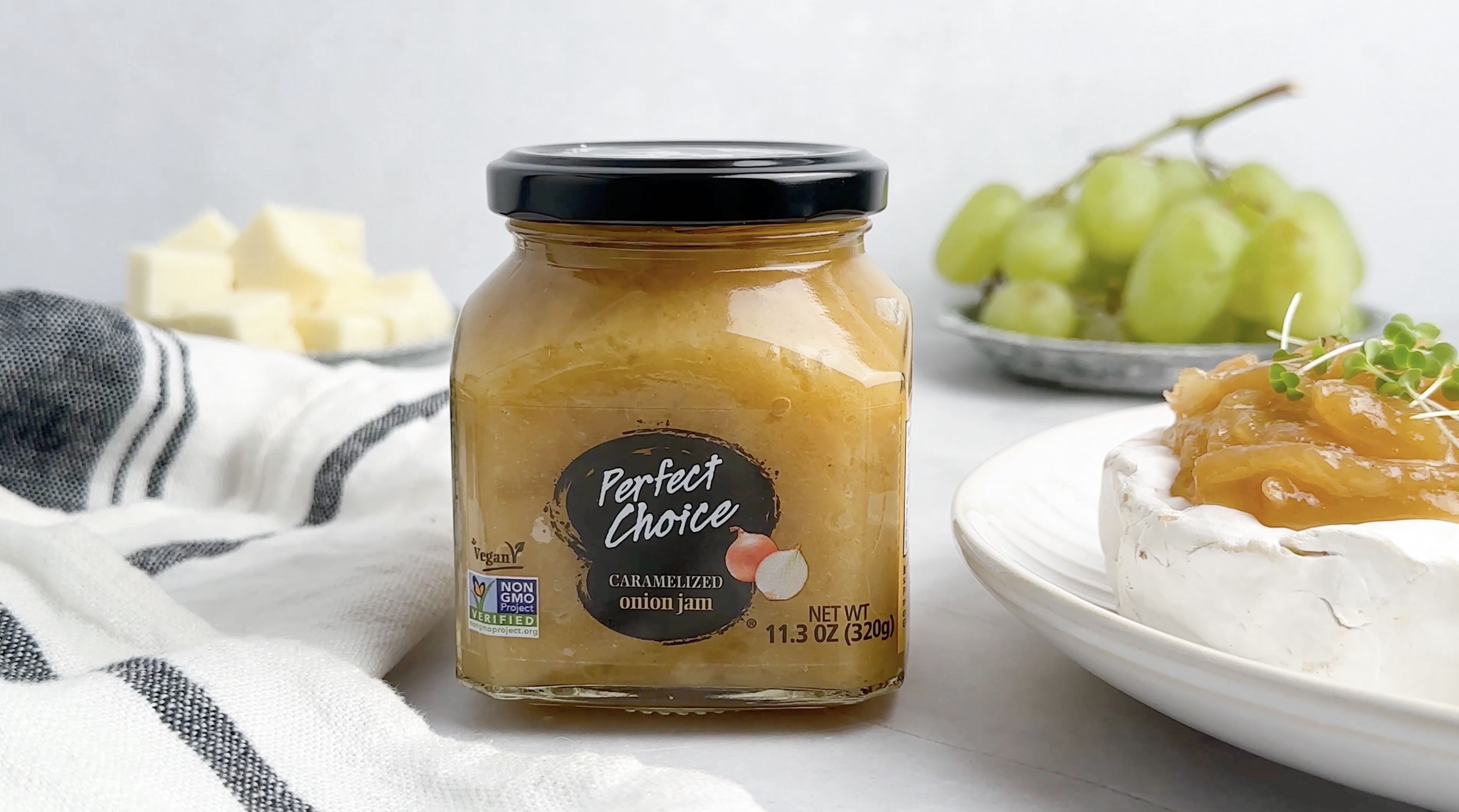 thumbnail video image 2 of Perfect Choice Caramelized Onion - Delicious on Burgers, Meats & Cheeses - 11.3 oz - Pack of 3, 2 of 7