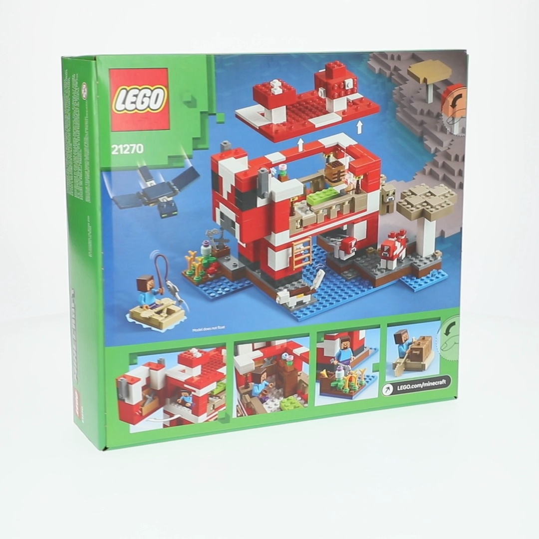 Minecraft Mooshroom Set | Educational blocks for hotels - Walmart