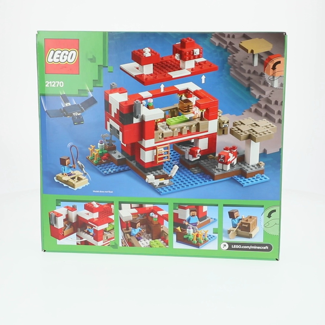 Minecraft Mooshroom Set | Educational blocks for hotels - Walmart