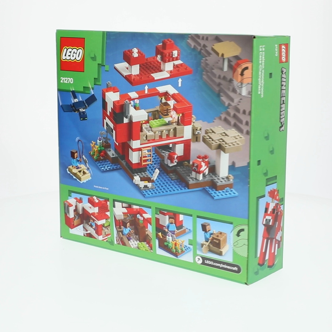 Minecraft Mooshroom Set | Educational blocks for hotels - Walmart