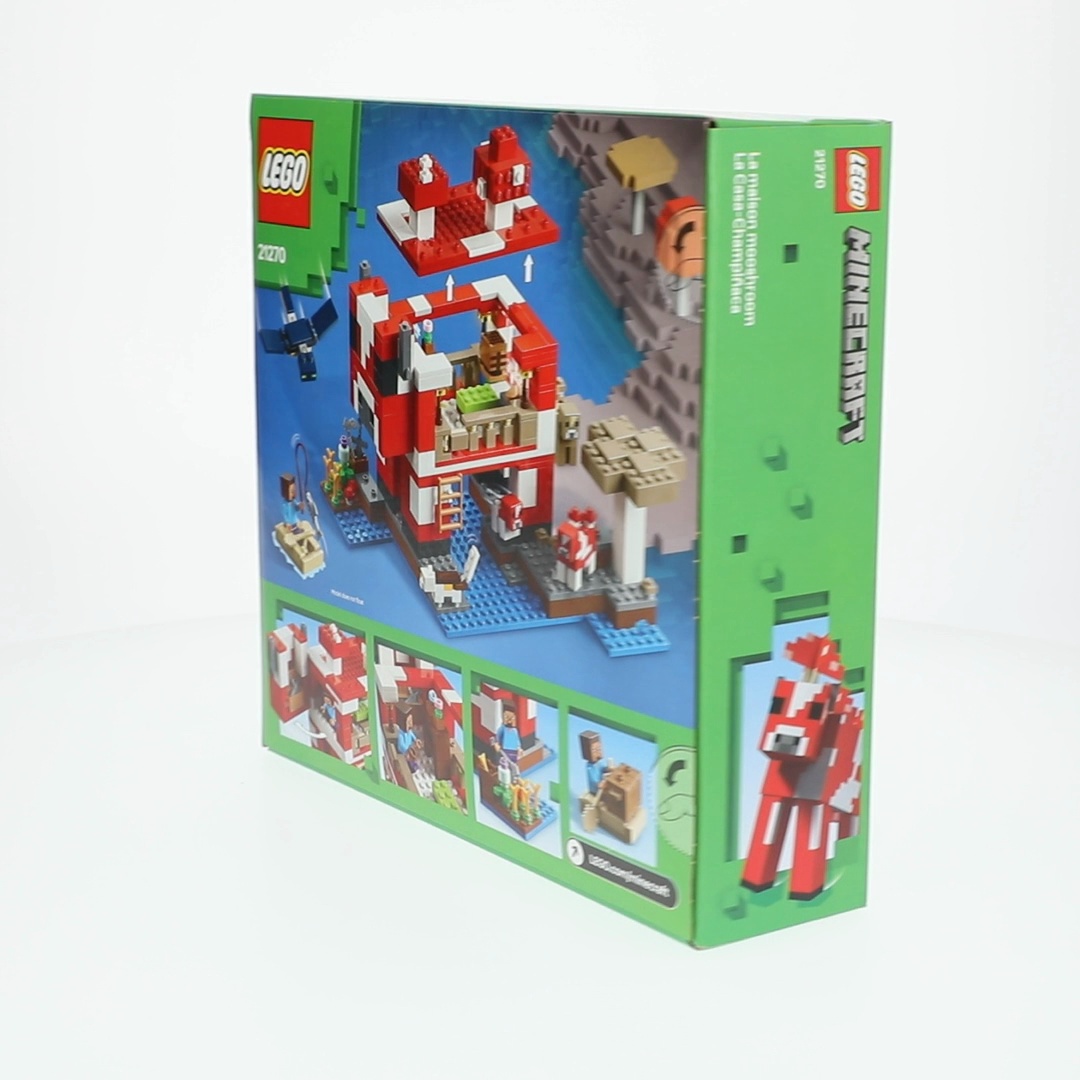 Minecraft Mooshroom Set | Educational blocks for hotels - Walmart
