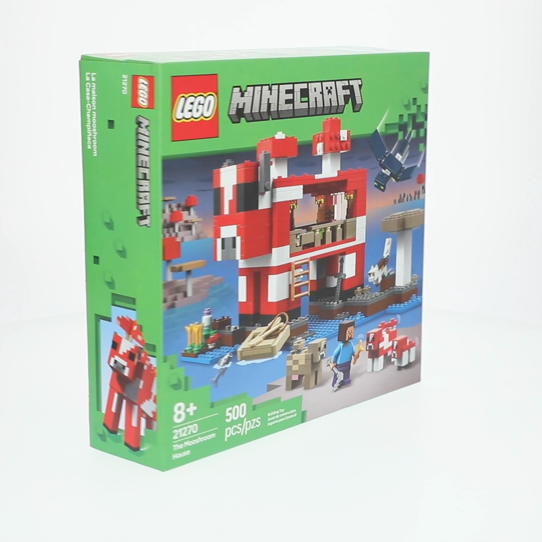 Minecraft Mooshroom Set | Educational blocks for hotels - Walmart