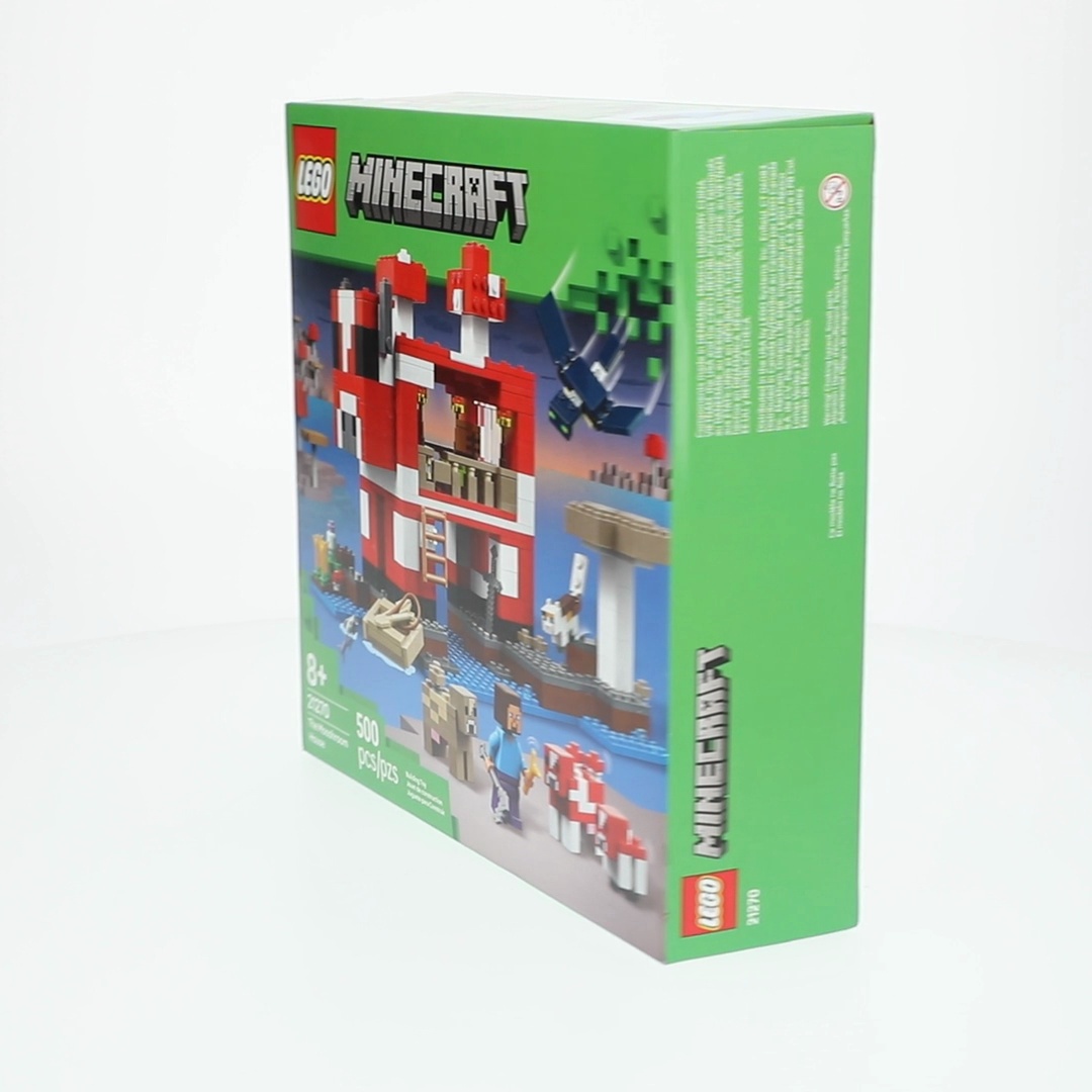 Minecraft Mooshroom Set | Educational blocks for hotels - Walmart