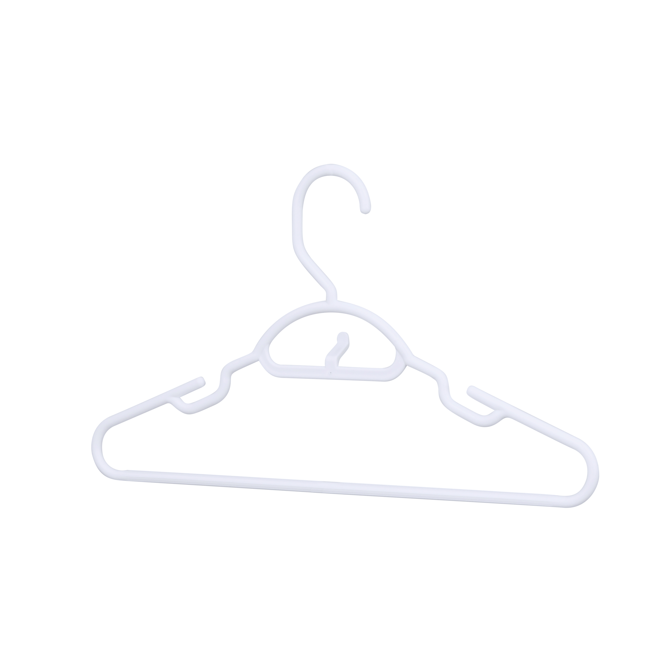 30 Pk Peach Youth Petite Plastic Hangers for Children Clothes Sizes 8 to 14, Petite, Teen, Preteen, Junior, 30 Pack (peach)