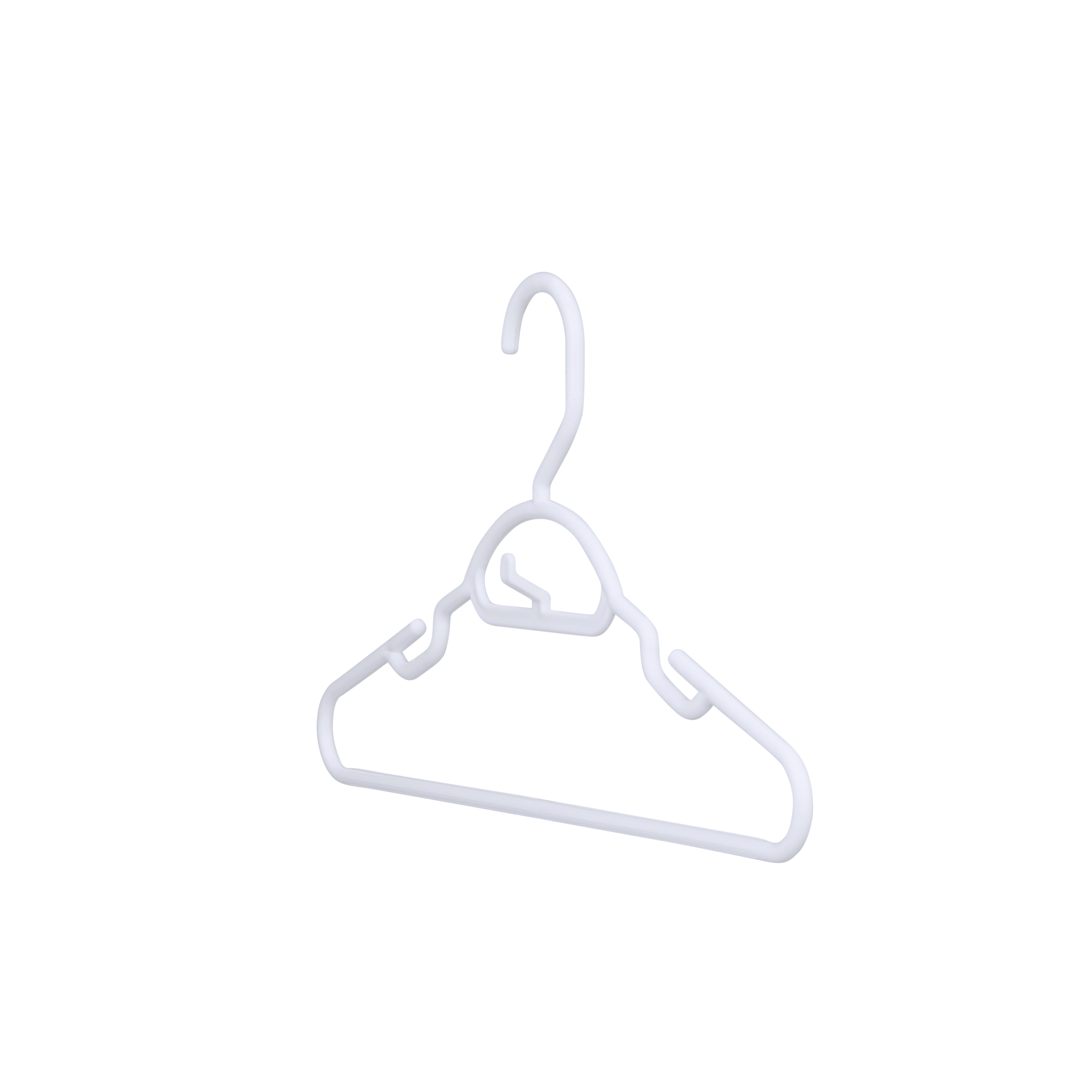 30 Pk Blue Youth Petite Plastic Hangers for Children Clothes Sizes 8 to 14, Petite,Teen, Preteen, Junior, 30 Pack (Waltz Blue)