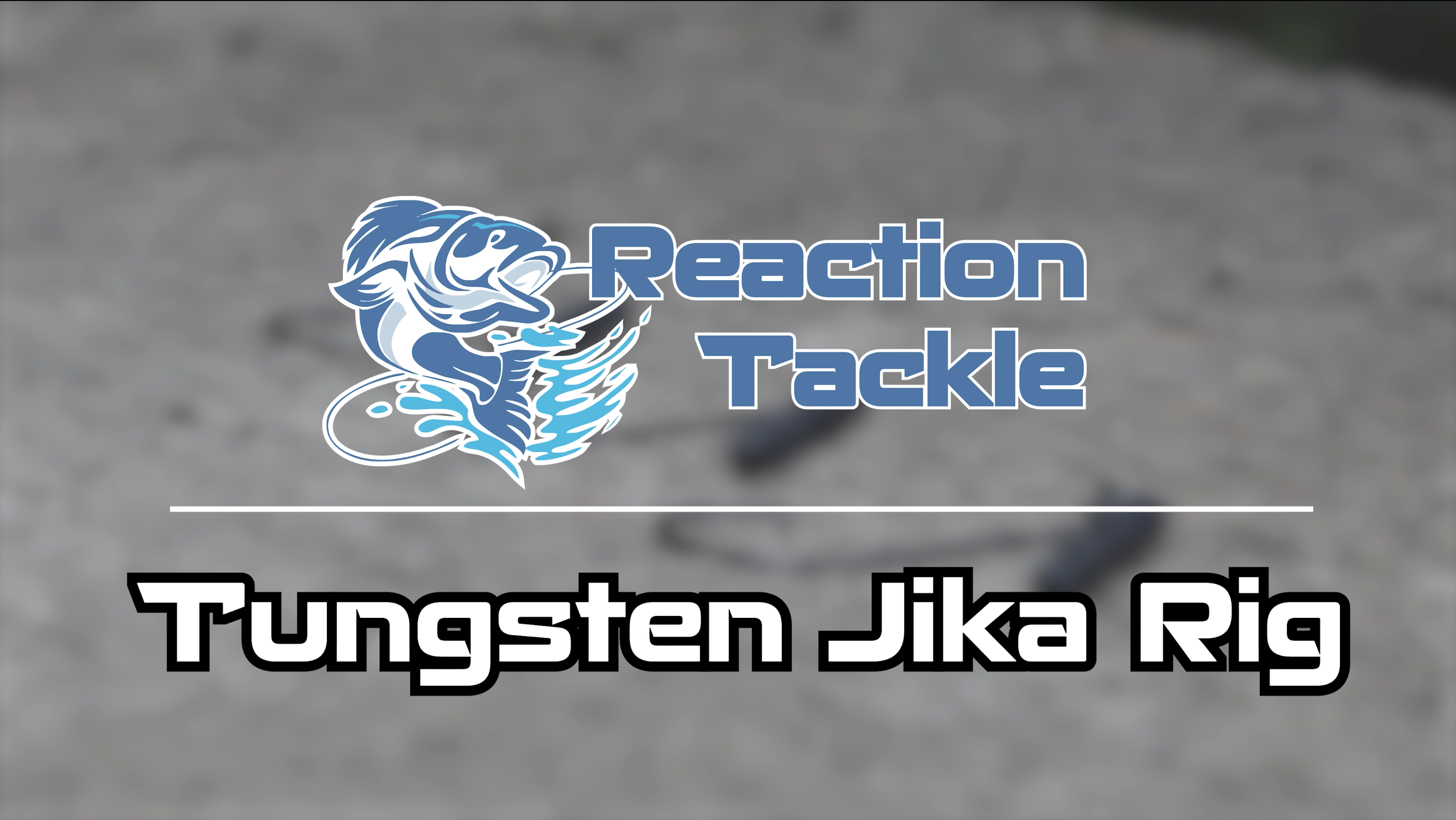 thumbnail video image 2 of Tungsten Jika Rig - 3/8oz- #2/0 Hook - Never Chip Black, 2 of 8