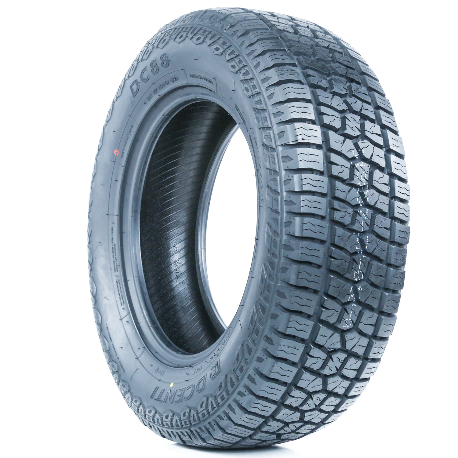 Dcenti DC88 AT 265/65R18 114T All Terrain Tire for Light Trucks