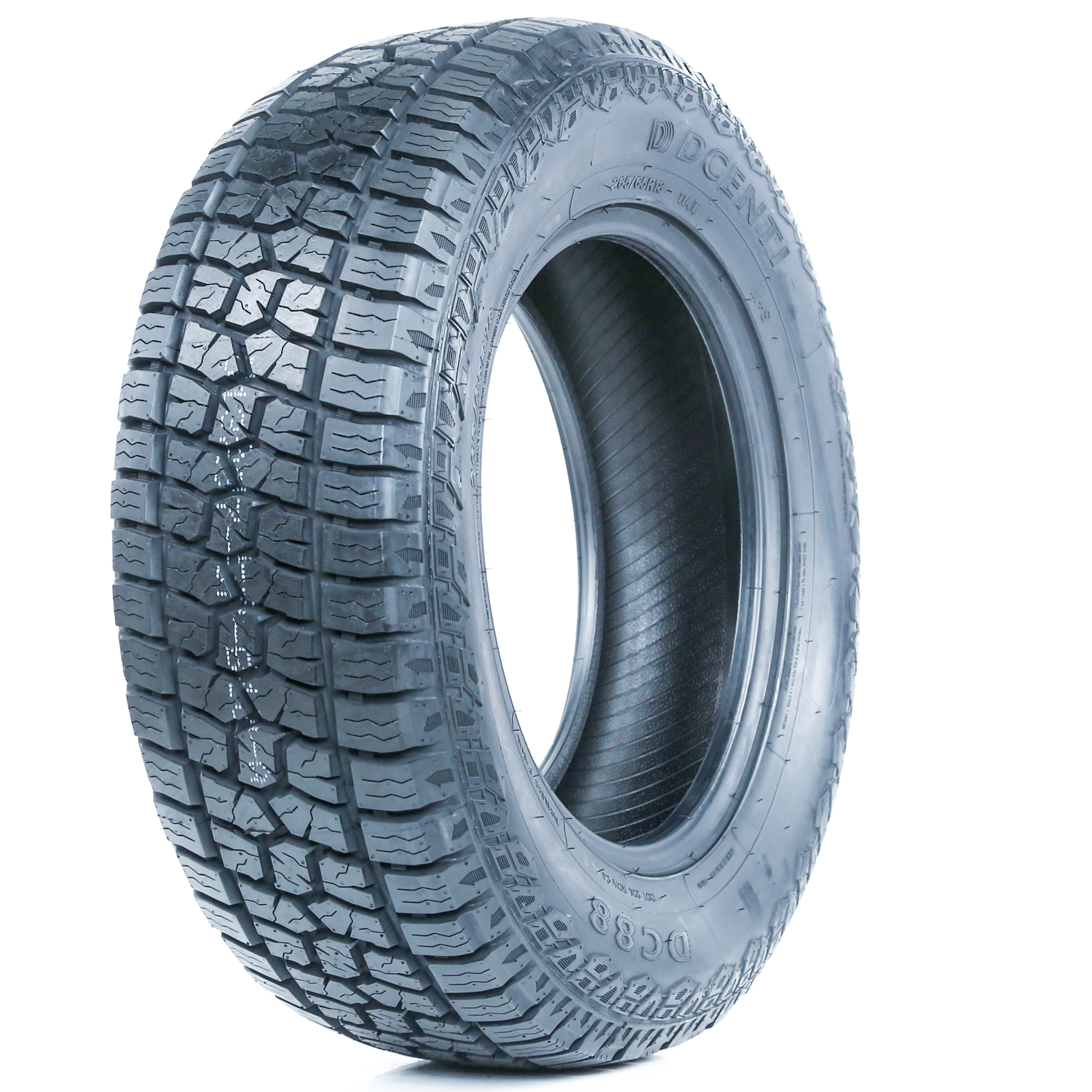 Dcenti DC88 AT 265/65R18 114T All Terrain Tire for Light Trucks