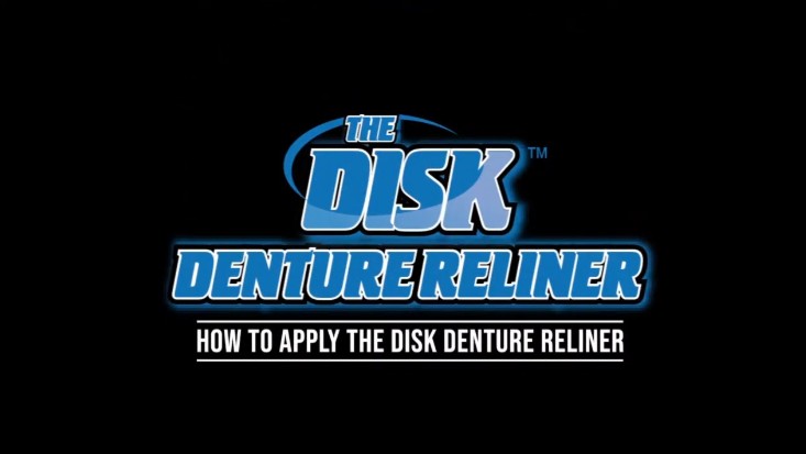 thumbnail video image 2 of The New Remoldable Disk Denture Reliner Re-Liner by Instant Smile Reline Kit, 2 of 5