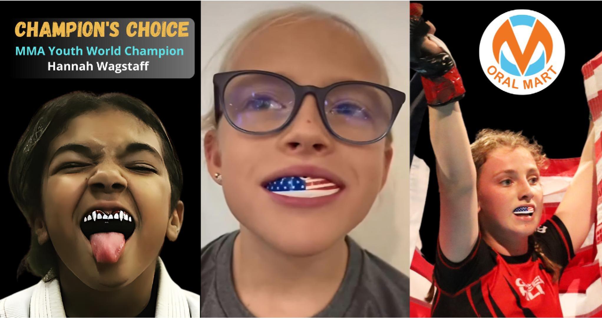 thumbnail video image 2 of Oral Mart Youth Sports Mouth Guard for Children (USA Flag) - Football, Boxing, MMA, Flag Football, Karate - Youth Mouth Guard for Kids. Boys and Girls, 2 of 14