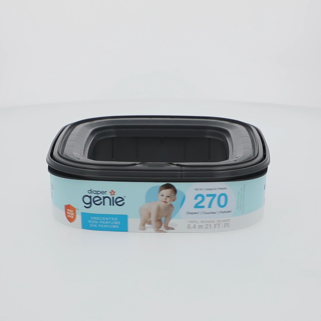6 Ricariche Per Fasciatoio Diaper Genie – Compatibili Compact, Select E Classic – Fino A 270 Pannolini Per Ricarica, 7 Strati Anti-Odore - 3