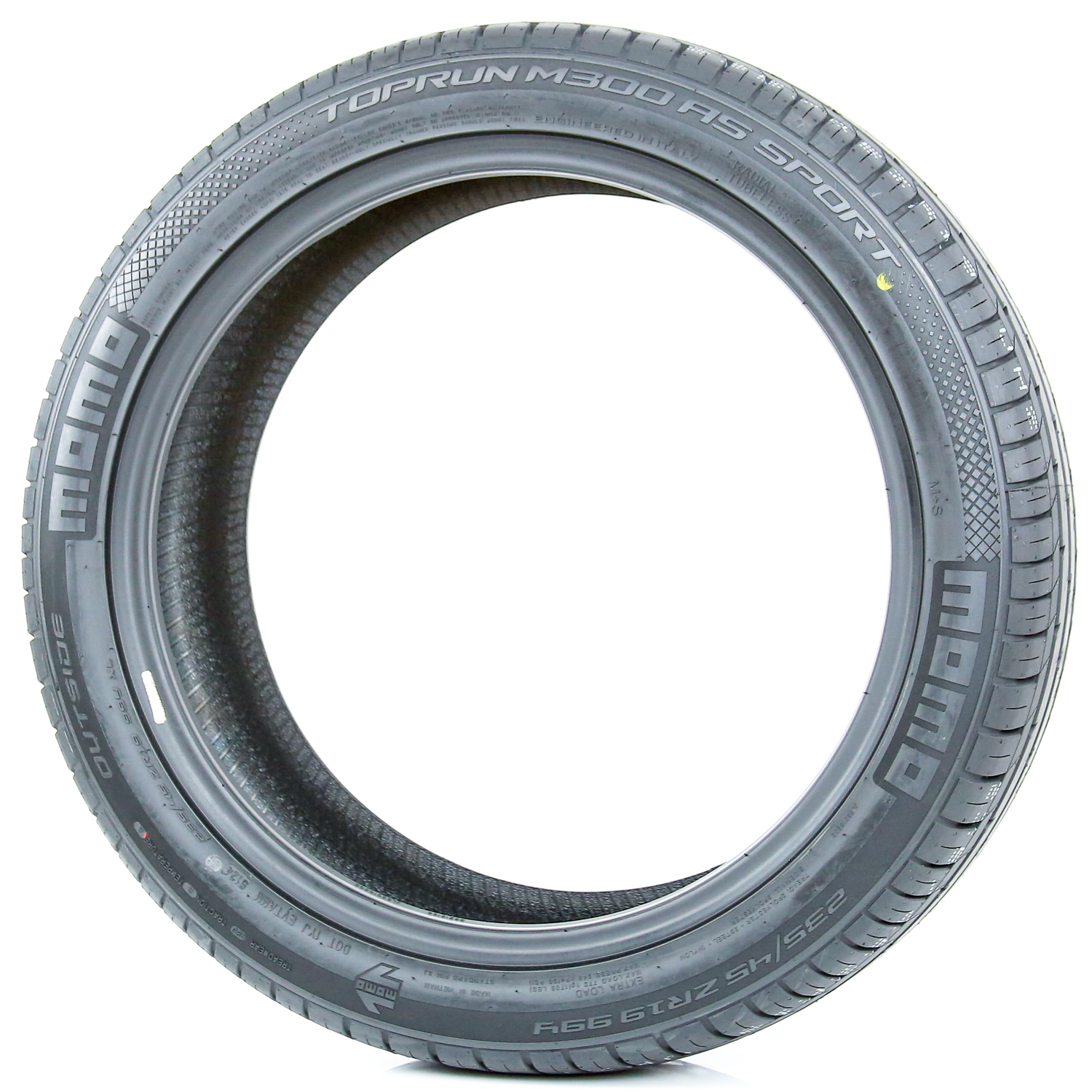 りーもーちゃん(パイン) MOMO Toprun M300 AS Sport 235/45R19 99Y Extra Load High