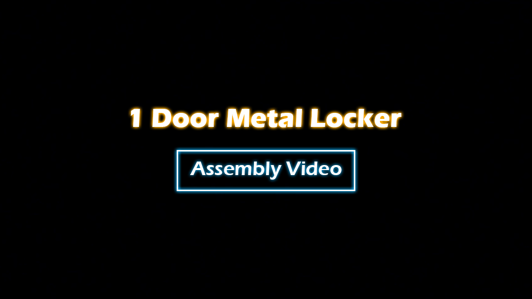 thumbnail video image 2 of 71" Metal Locker, Metal Lockers for Employees, Locker Storage Cabinet with Lock for Gym, School, Home and Office (1 Door, Gray), 2 of 9