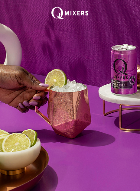 thumbnail video image 2 of Q Mixers Tropical Ginger Beer, Premium Cocktail Mixer with Real Ingredients, 7.5 fl oz (Pack of 24), 2 of 8