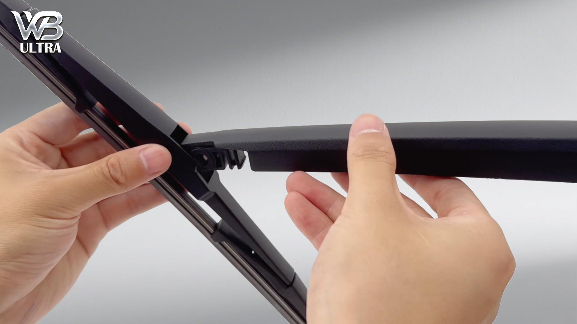 thumbnail video image 2 of WBULTRA Rear Windshield Wiper Blade 16 Inch Replacement for Toyota Prius 2004-2023 Prius Prime 2017-2023 Lexus GX470 2003-2009 Back Window Wiper blades, 2 of 9