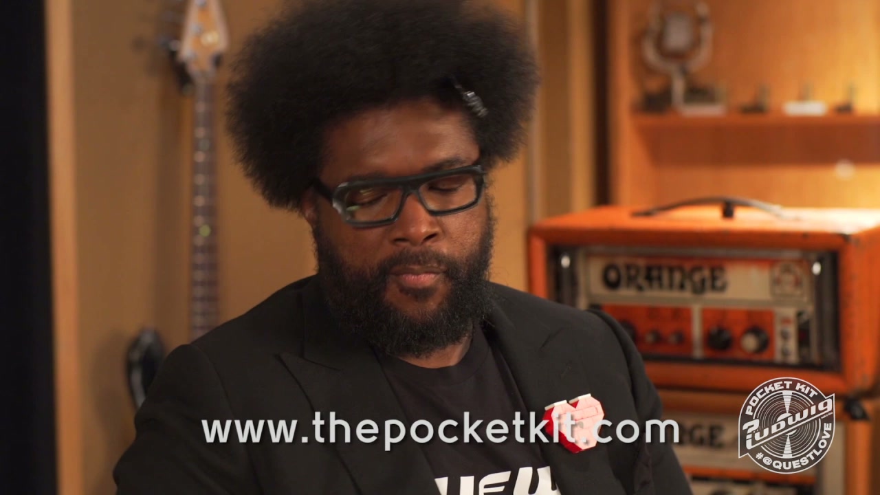 thumbnail video image 2 of Ludwig LC178X016 Questlove Pocket Kit 4-Piece Drum Set, 4-10 Yrs, Black, 2 of 3