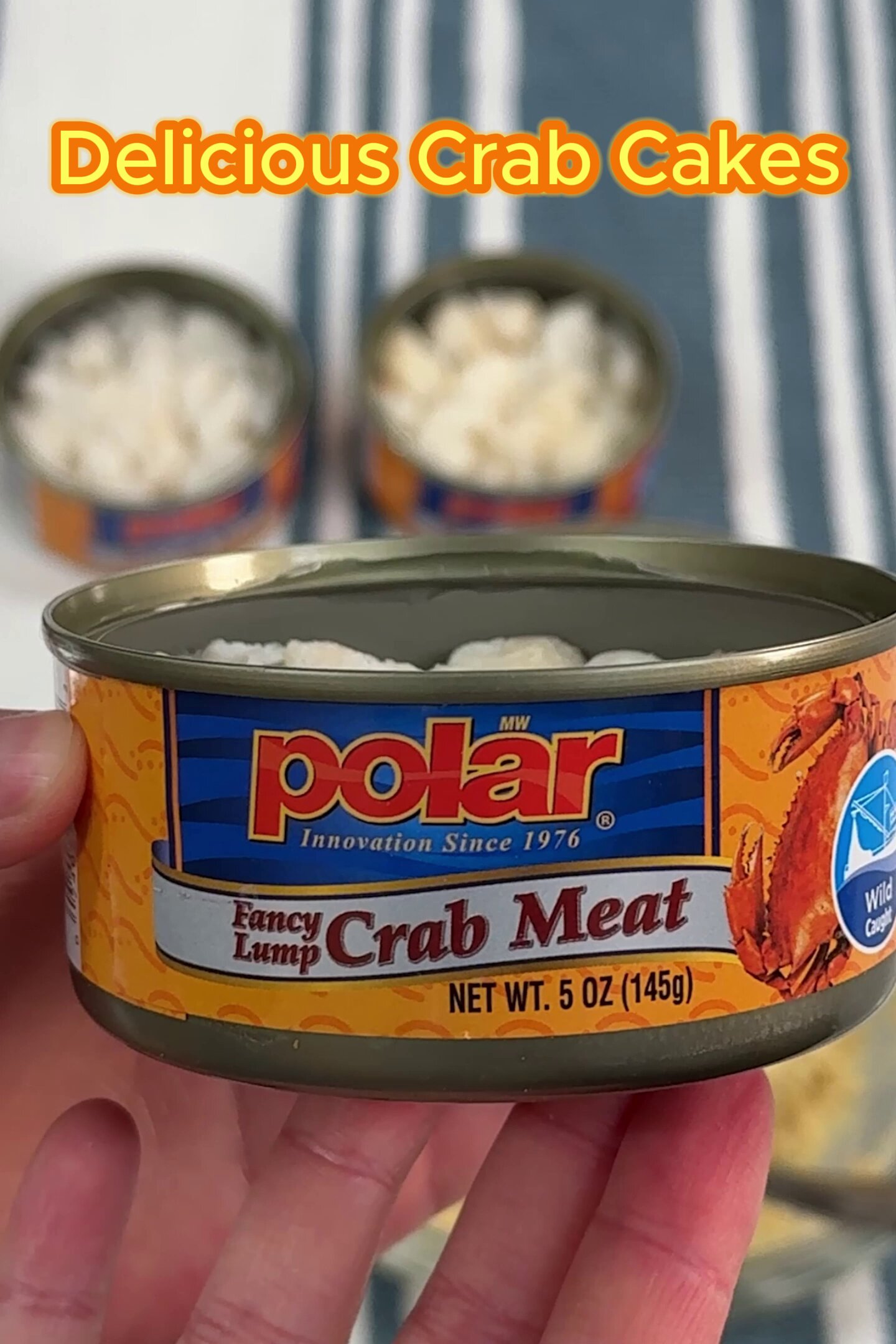thumbnail video image 2 of Polar Fancy Lump Crab Meat, 5 oz, Good Source of Protein, 2 of 7