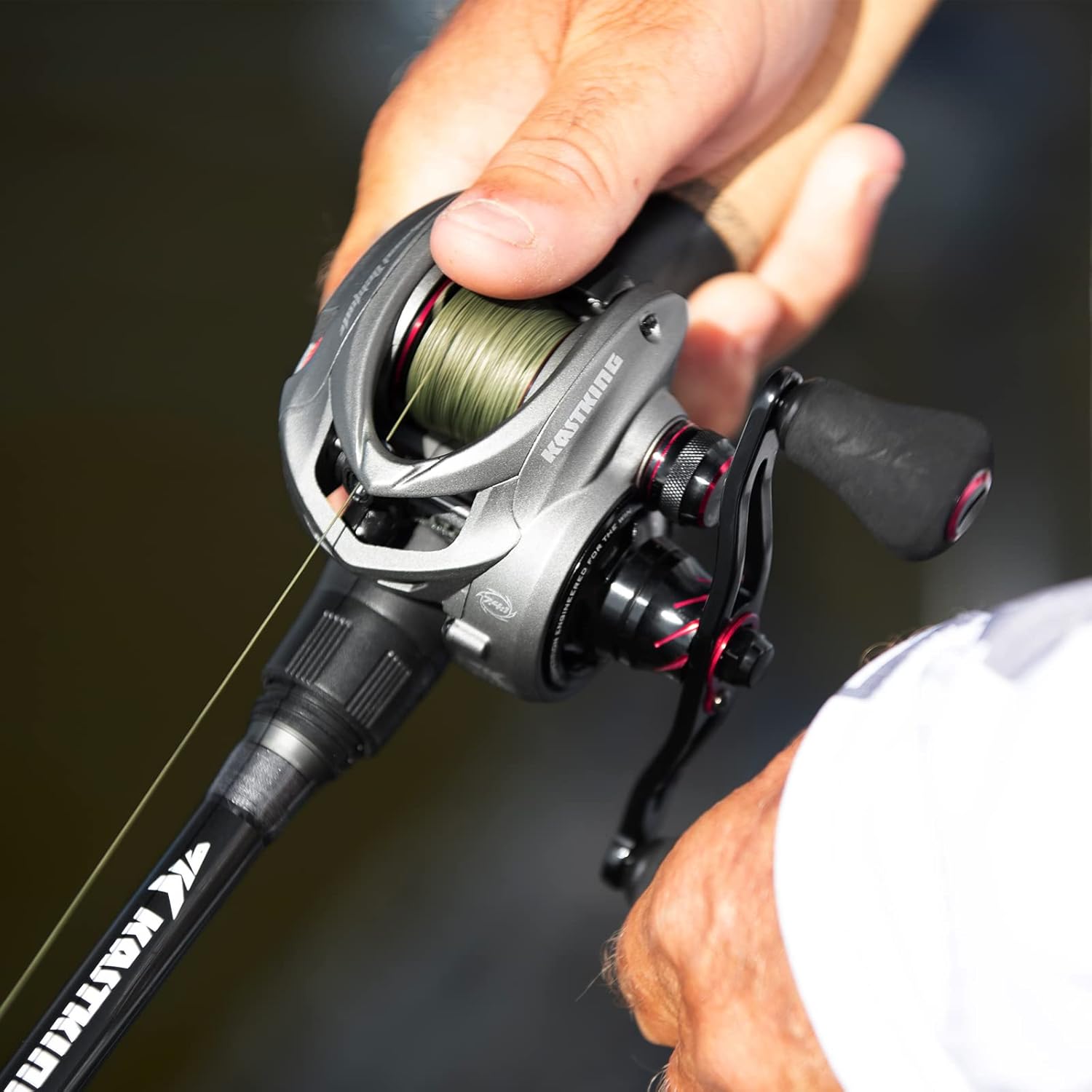 thumbnail video image 2 of KastKing Baitcasting Fishing Reel, 7.4:1 Gear Ratio,Skipping Version-Speed Demon Elite, 2 of 10