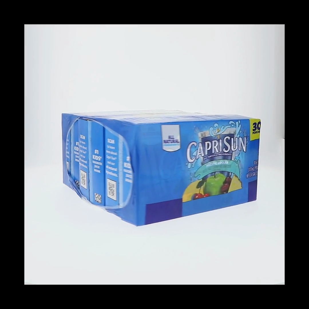 Capri Sun Kids Pack, Pacific Cooler Mixed Fruit Juice Drink, Apple Flavor, 30 ct Box, 6 fl oz Pouches - Walmart.com Capri Sun Kids Pack, Pacific Cooler Mixed Fruit Juice Drink, Apple Flavor, 30 ct Box, 6 fl oz Pouches - Walmart.com