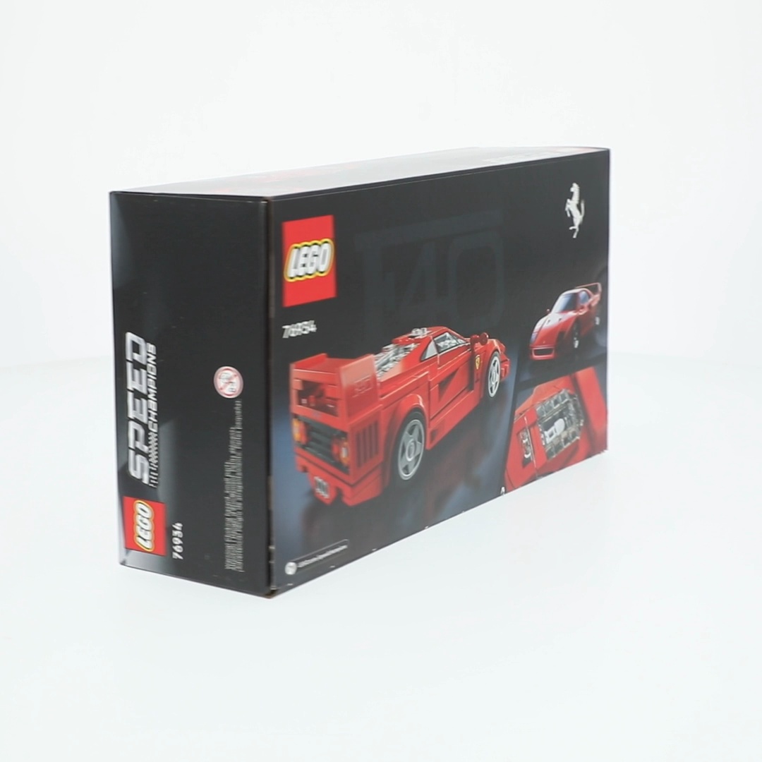 LEGO, Speed Champions Ferrari F40 Supercar, 76934, Kids Building