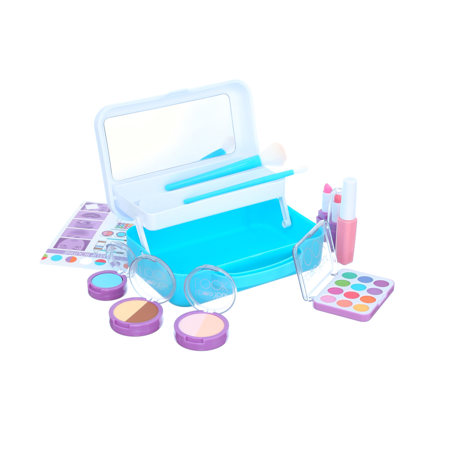 Free Shipping! Melissa Doug Love Your Look Pretend Makeup Kit 16