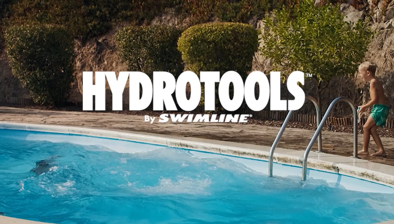 thumbnail video image 2 of HYDROTOOLS BY SWIMLINE 22 Inch Sand Filter Combo Set With Stand & Multi Port Valve | 250 Pound Sand Capacity, 2 of 8
