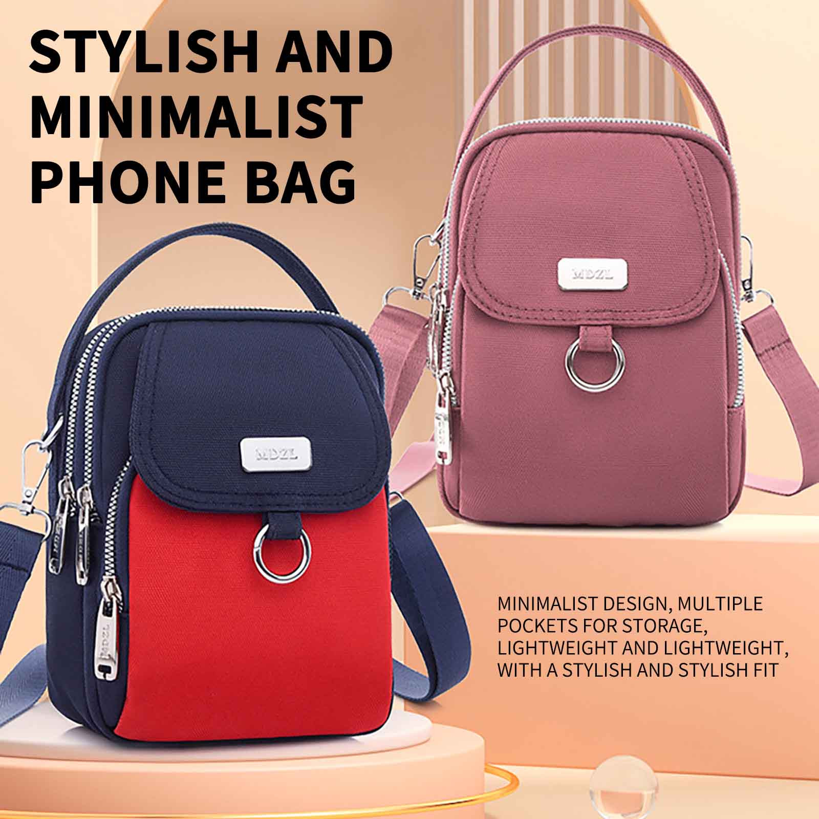 thumbnail video image 2 of Women's Crossbody Handbags Multi-Pocket Cross Body Purses for Women Messenger Bag for Women Waterproof Crossbody Bags for Women Anti Theft Crossbody Bags for Women, 2 of 8