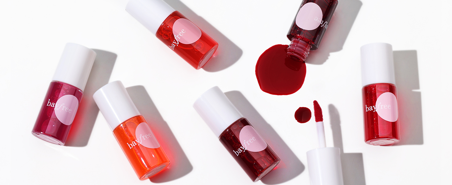 thumbnail video image 2 of bayfree Lip Tint Stain Set, Lip Stain Long Lasting Waterproof, Transfer-Proof, Matte Finish, fruit platter, 2 of 8