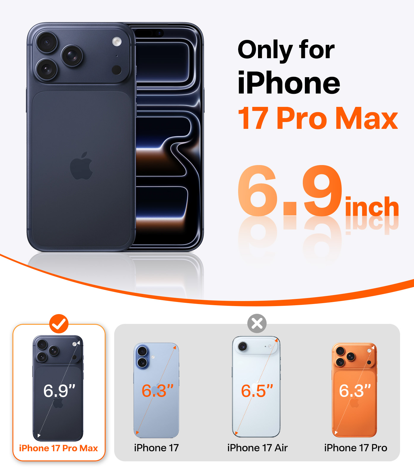 thumbnail video image 2 of TORRAS O3 Fitness for iPhone 17 Pro Max Case, Fit for MagSafe with 360°Stand, Mil-Grade Protection, Camera Control, Translucent Slim, 6.9″,Cosmic Orange, 2 of 11