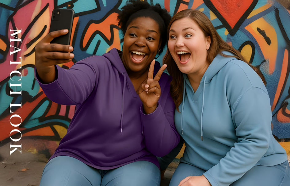 thumbnail video image 2 of PINKSIR Womens Plus Size Hoodies Trendy Fall Fashion V Neck Oversized Sweatshirt Tops Clothes,Size 2X-4X, 2 of 7