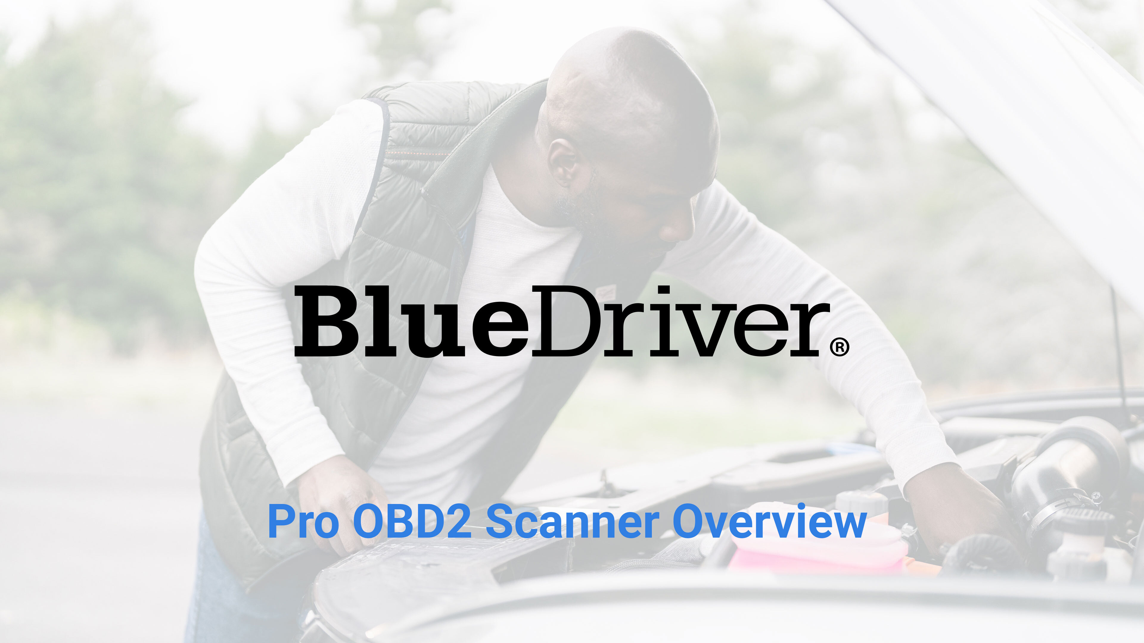 thumbnail video image 2 of BlueDriver OBD2 Scanner Bluetooth, Car Diagnostic Tool and Code Reader, ABS, SRS, TPMS, No Subscription, iPhone and Android Compatible, Gas Vehicles 1996 and Newer, 2 of 10