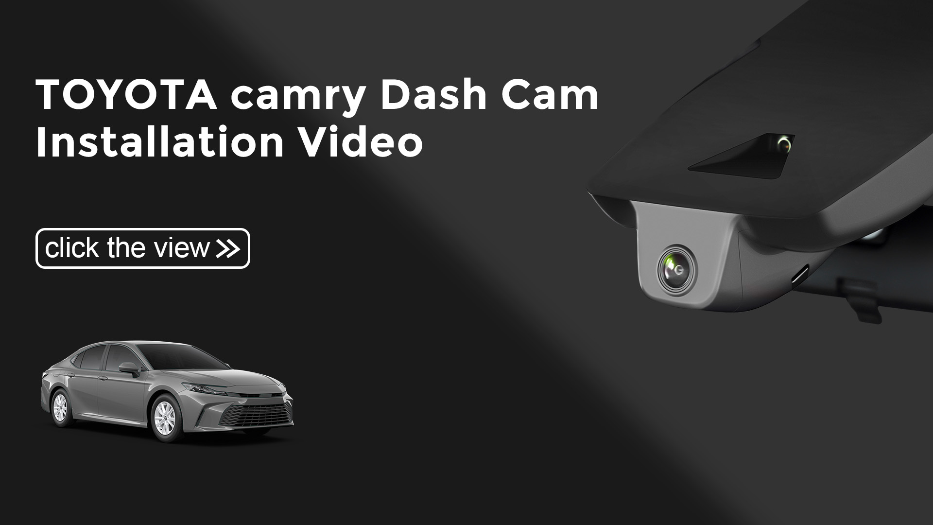 thumbnail video image 2 of Mangoal 4K Dash Cam Custom fit for Toyota Camry 2025 2026 (Model C), Hybrid LE SE XLE XSE, Integrated OEM Look, UHD 2160P Video, App & WiFi,Easy to Install,GPS, 64GB Card, 2 of 9