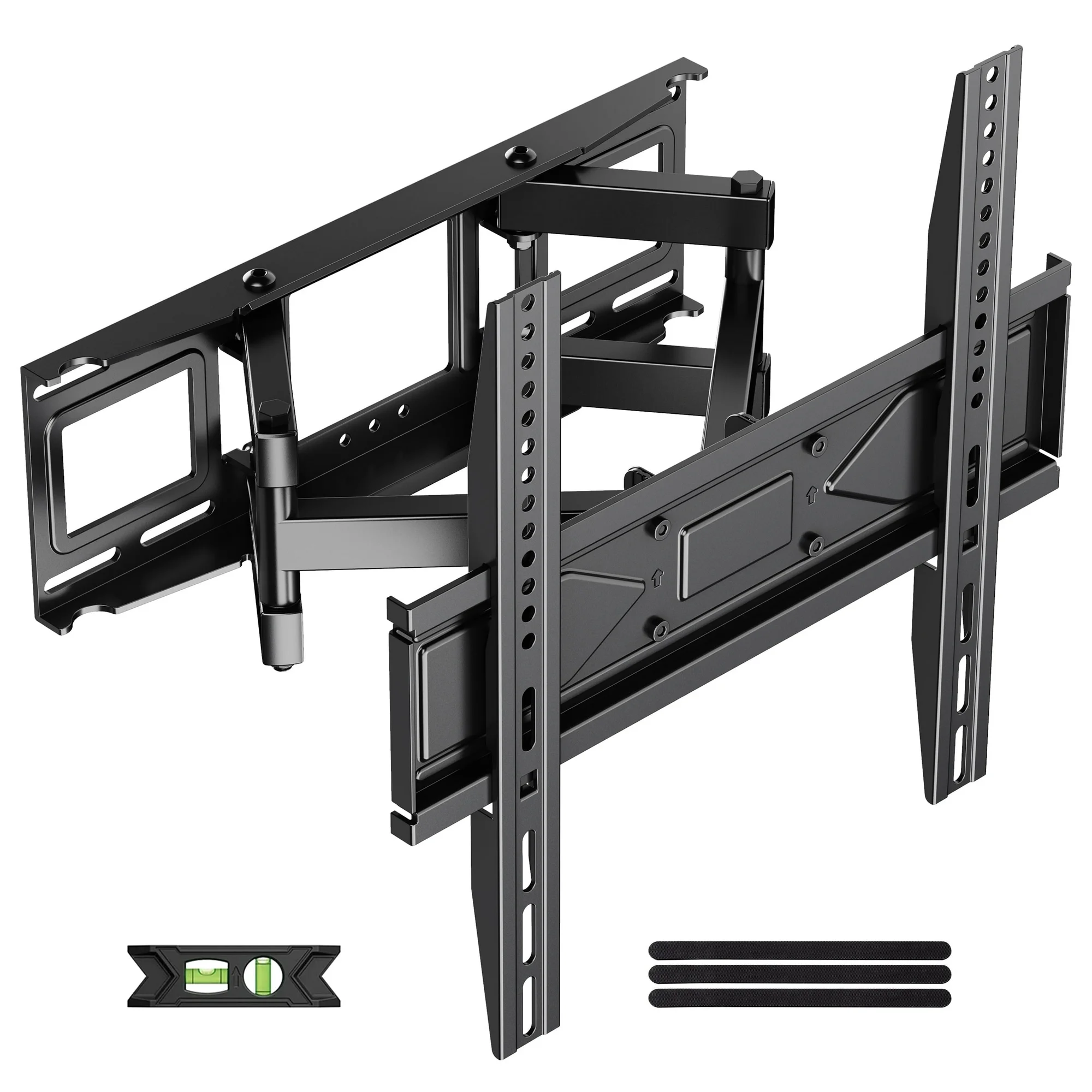 thumbnail video image 2 of MountLiving Full Motion TV Wall Mount for 26-70" Screens, Articulating Bracket with Swivel,Tilt&Level, Max VESA 400x400mm, 99 lbs, Fits 12"/16" Studs, 2 of 8