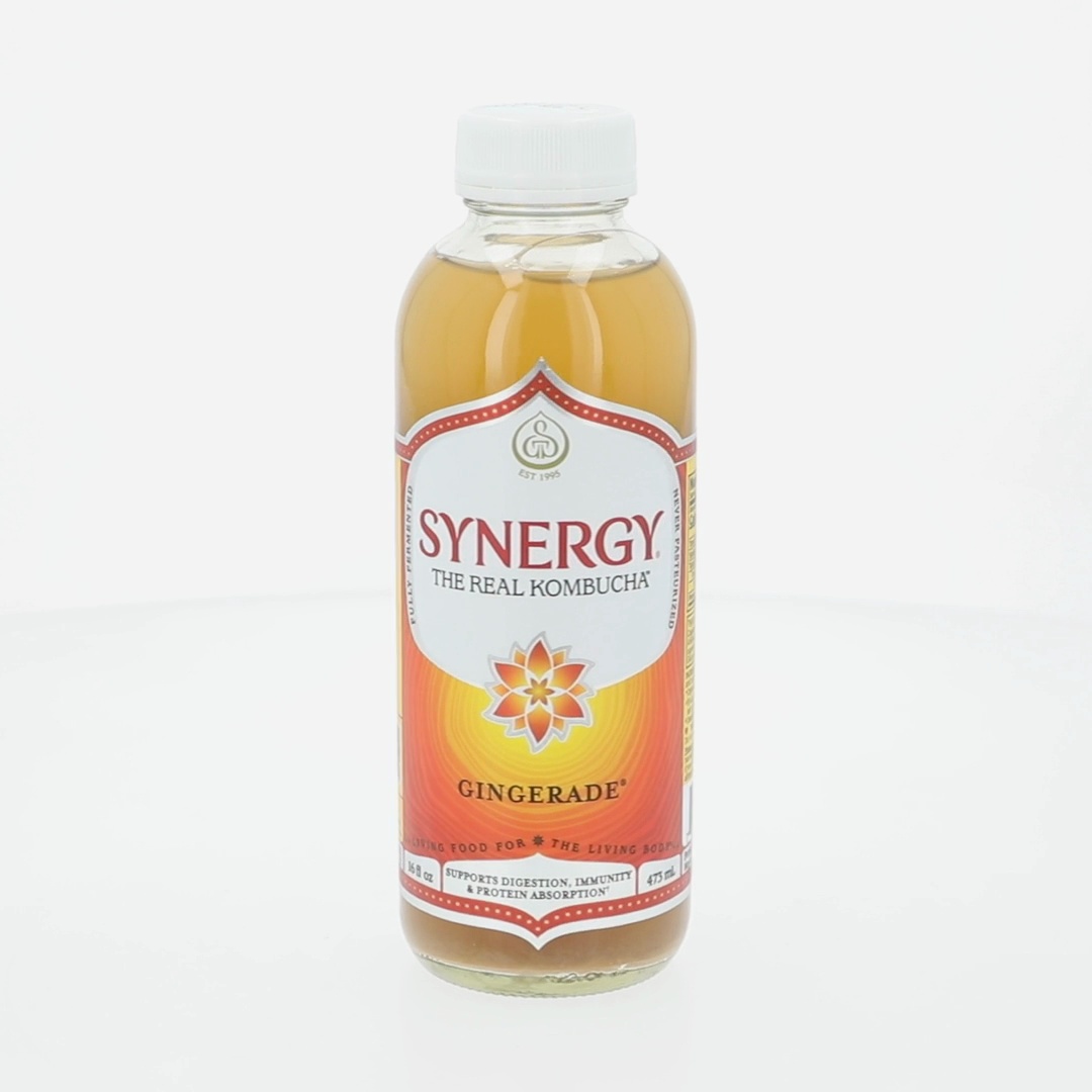 2 pack) Synergy The Real Kombucha Gingerade, 16 fl oz - Walmart.com