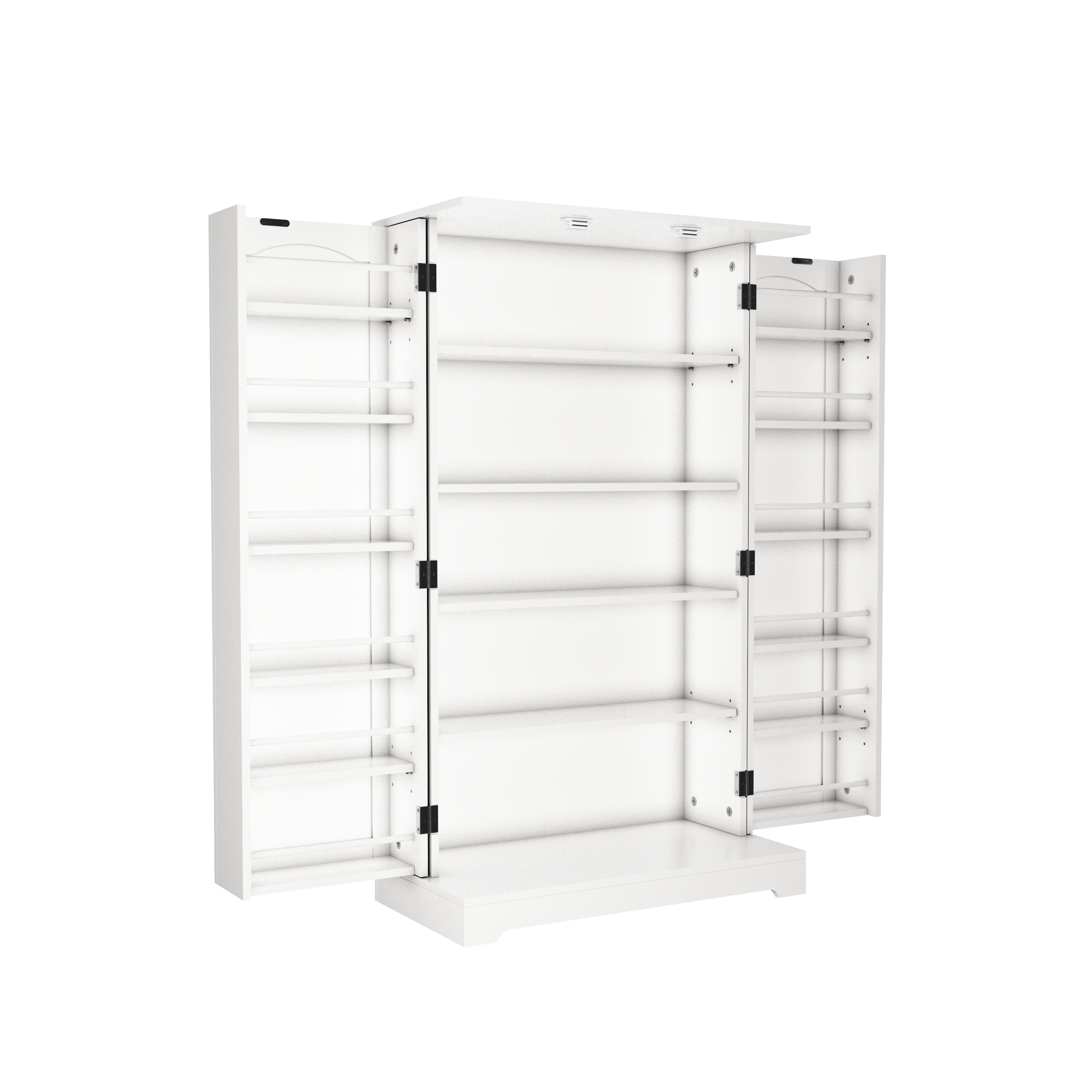 Flex Modular Clothing Rack and Closed Storage Cabinet with Shelves +  Reviews