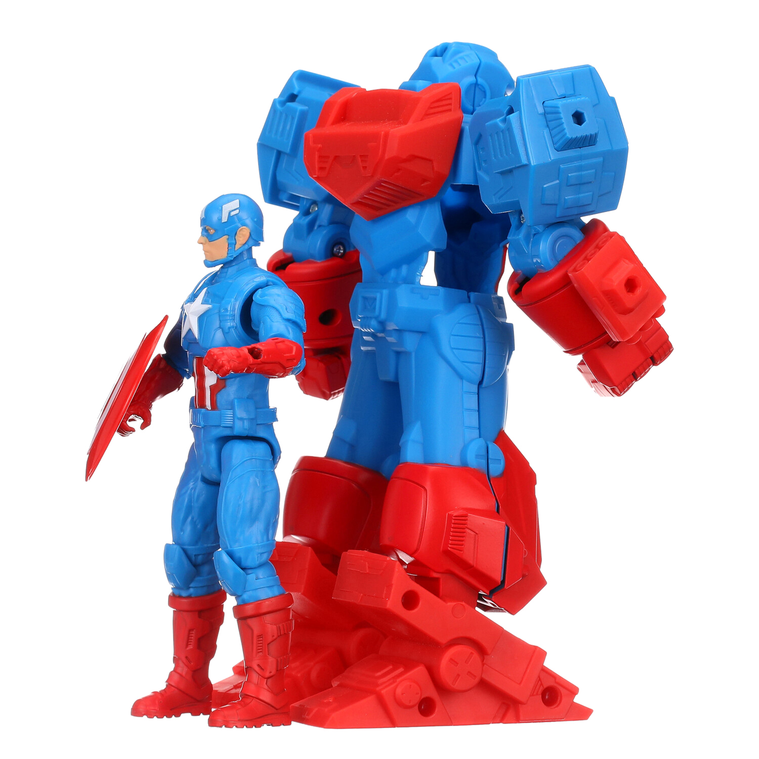 Hasbro Marvel Avengers Mech Strike - 8-inch Captain America