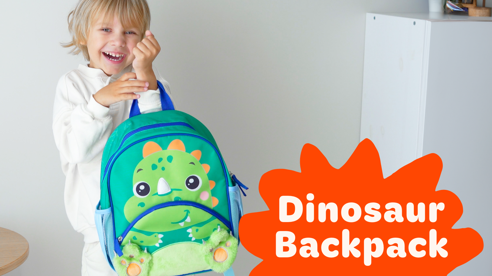Move2Play, Dinosaur Kids Backpack Kids Size Elementary School