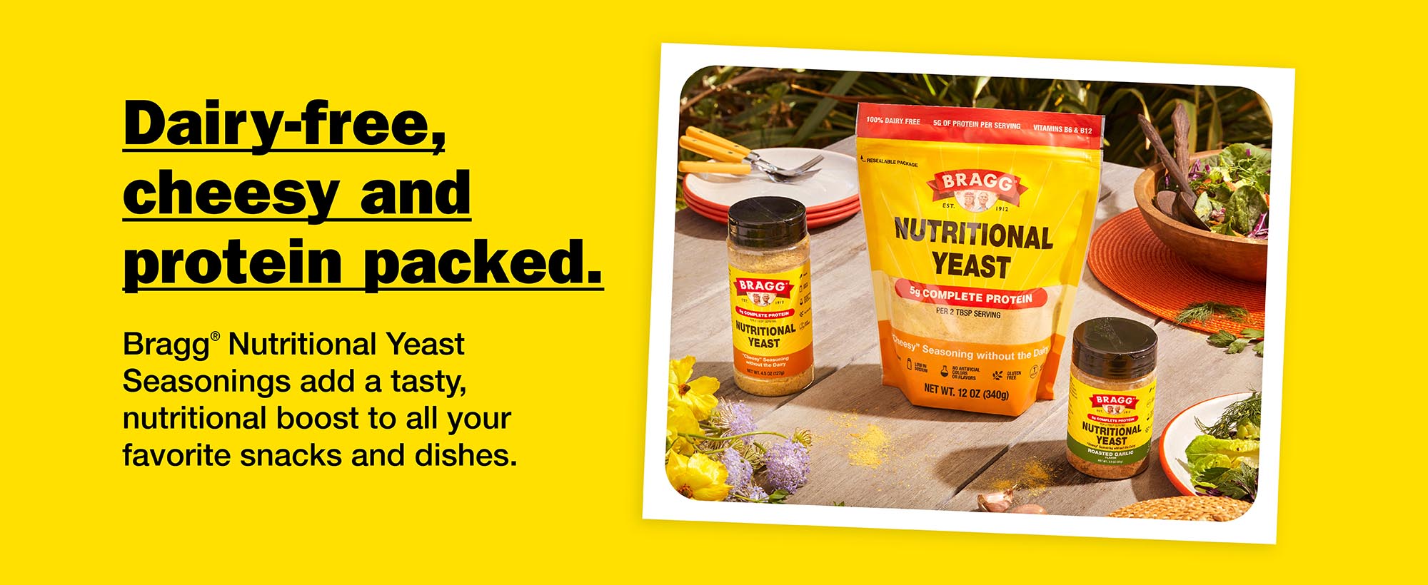 thumbnail video image 2 of Bragg Nutritional Yeast 4.5 oz, 2 of 8